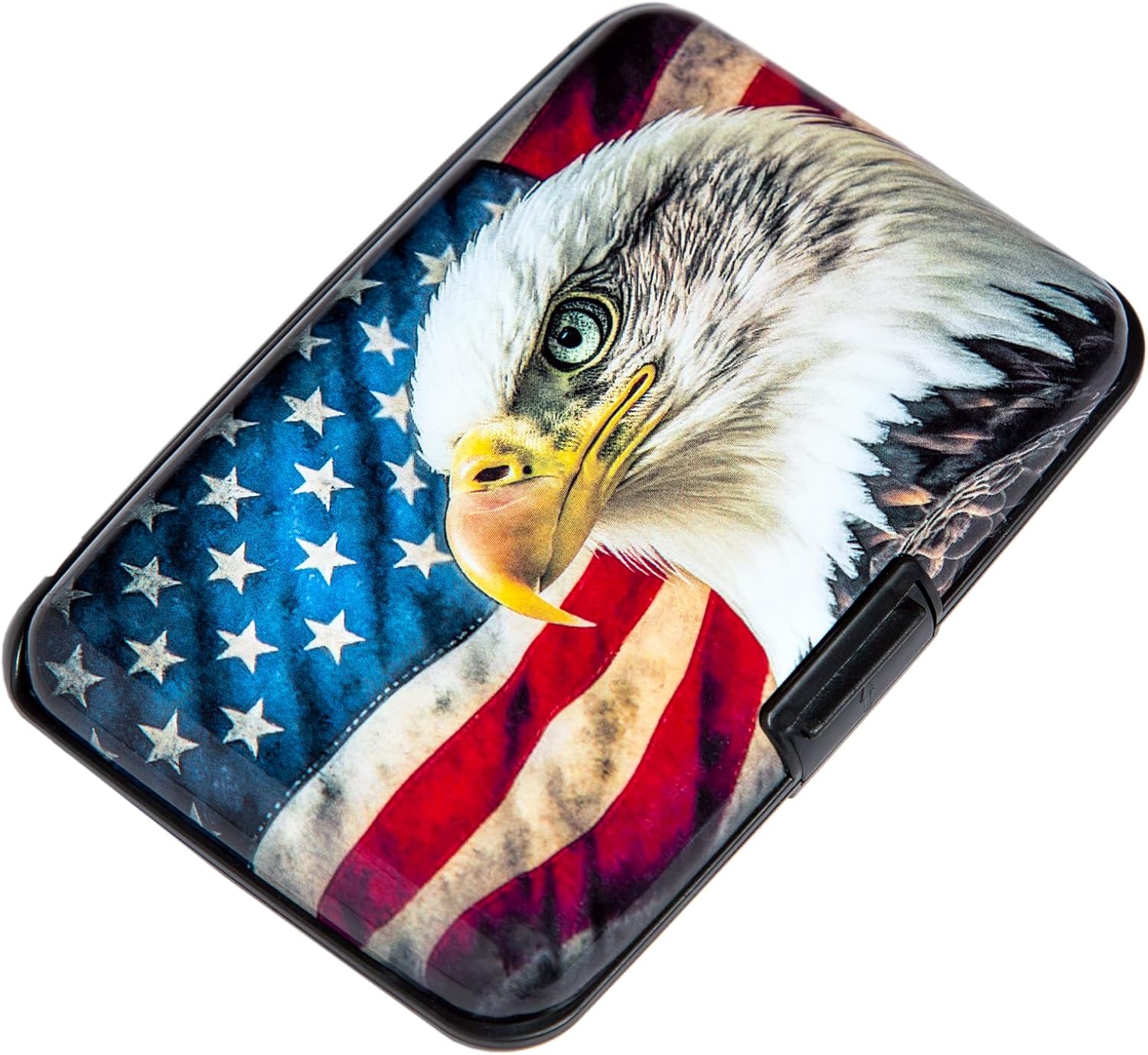 Aluminum Hard Case Wallet RFID Blocking Credit Cards Holder Metal Busi Gira Aluminum Hard Case Wallet RFID Blocking Credit Cards Holder Metal Busi Gira