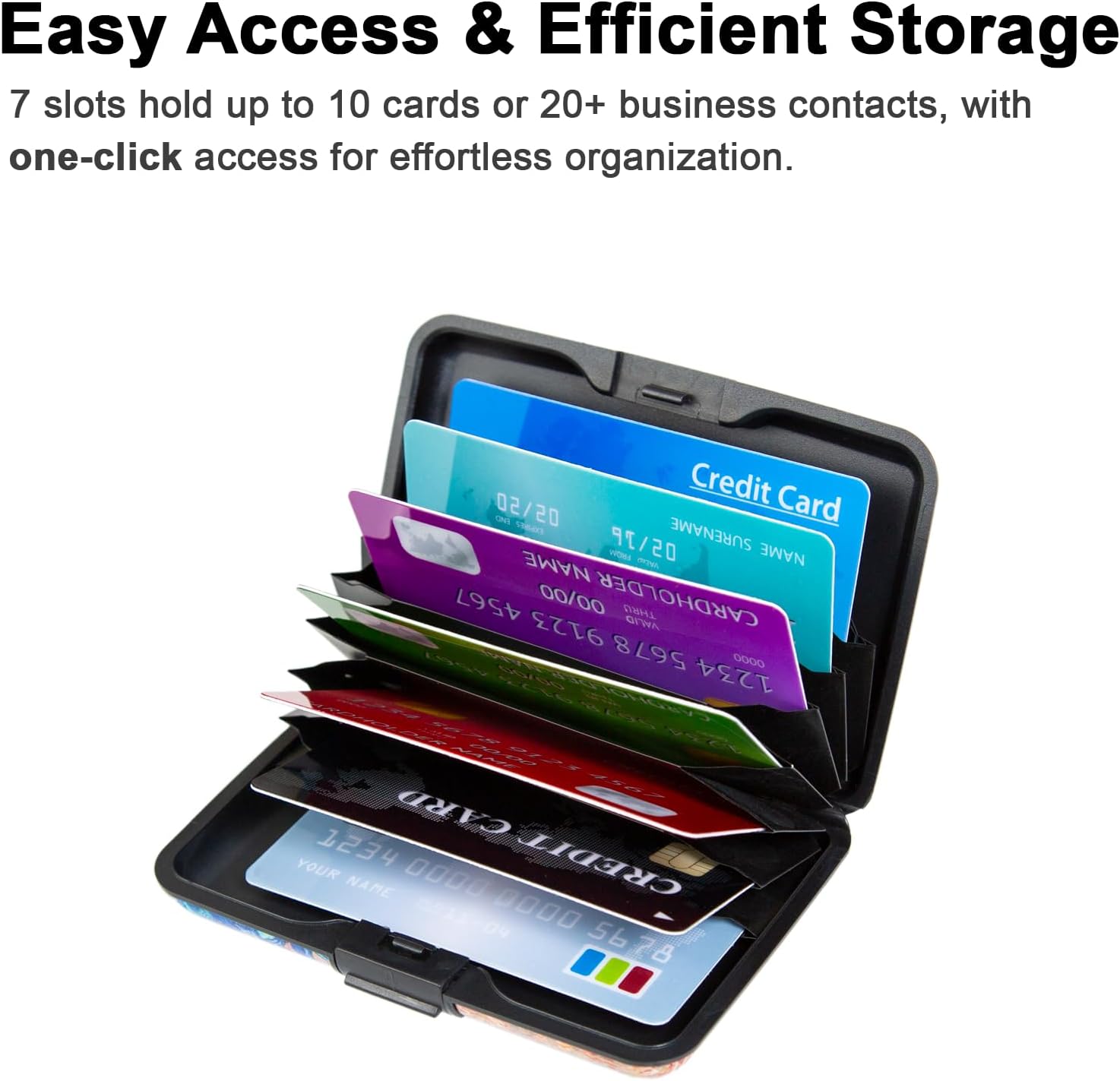 credit card metal sleeve Aluminum Hard Case Wallet RFID Blocking Credit Cards Holder Metal Busi – Gira